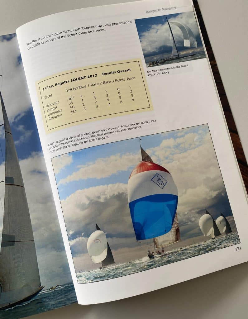 Jamie Medlin's marine art featured in print