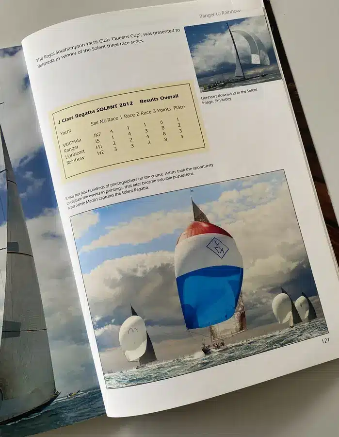 Publication featuring Jamie Medlin's marine art