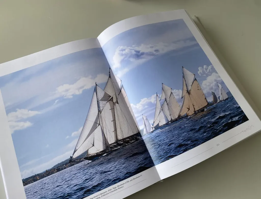 Publication featuring Jamie Medlin's marine art